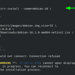 How to create a virtual machine in kvm on the command line