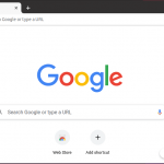 How to change google chrome background