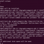 How to install gnu octave on ubuntu