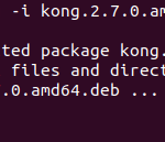 Open source api gateway – kong install in ubuntu 20. 04