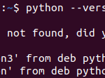 How to update python on ubuntu?