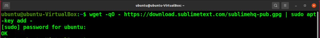 How to install sublime text 4 editor on ubuntu