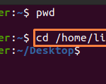 How to use cd command in linux