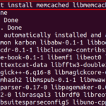 How to install memcached on ubuntu 22. 04