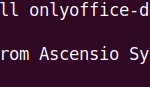 How to install onlyoffice desktop editors on ubuntu