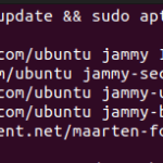 Ping command in ubuntu 22. 04