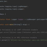 Log4shell: log4j remote code execution vulnerability