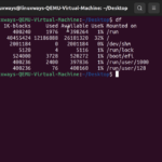 Linux df vs linux du commands compared