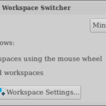 How to switch between workspaces in ubuntu