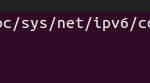 Ubuntu 22. 04 disable ipv6
