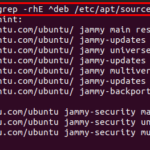 How to get a list of all installed repositories and ppas on ubuntu