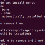 How to install and use monit on ubuntu 22. 04