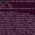 How to install and use the handbrake on ubuntu 22. 04