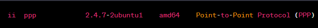 Enable ppp on ubuntu on linux