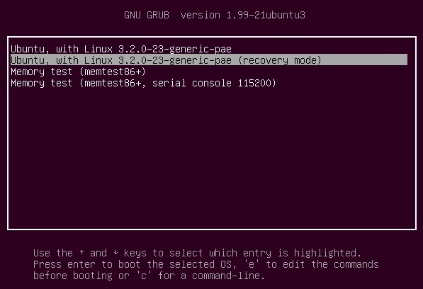 How to reset ubuntu’s forgotten password