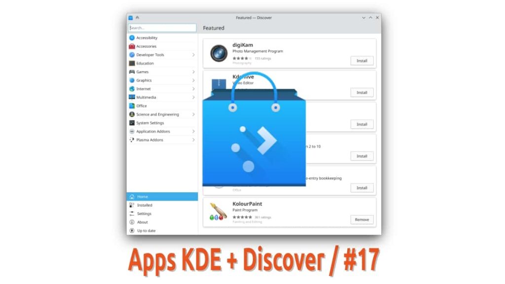 Conociendo las aplicaciones de kde con discover – parte 17