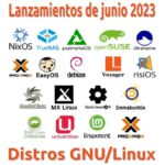 Lanzamientos de junio 2023: nixos, truenas, opensuse y más