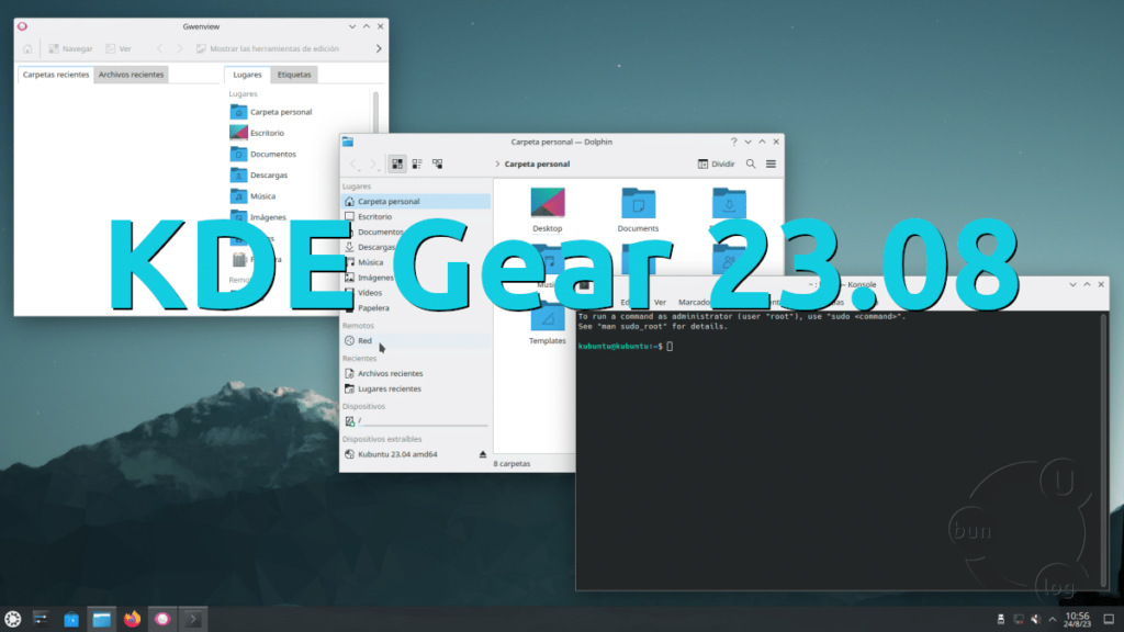 Kde gear 23. 08 llega con nuevo nombre para kalendar y nuevas funciones para su set de aplicaciones