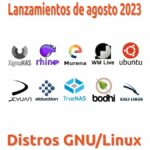 Lanzamientos de agosto 2023: xigmanas, rhino, murena y más