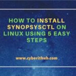 How to install synopsysctl on linux using 5 easy steps