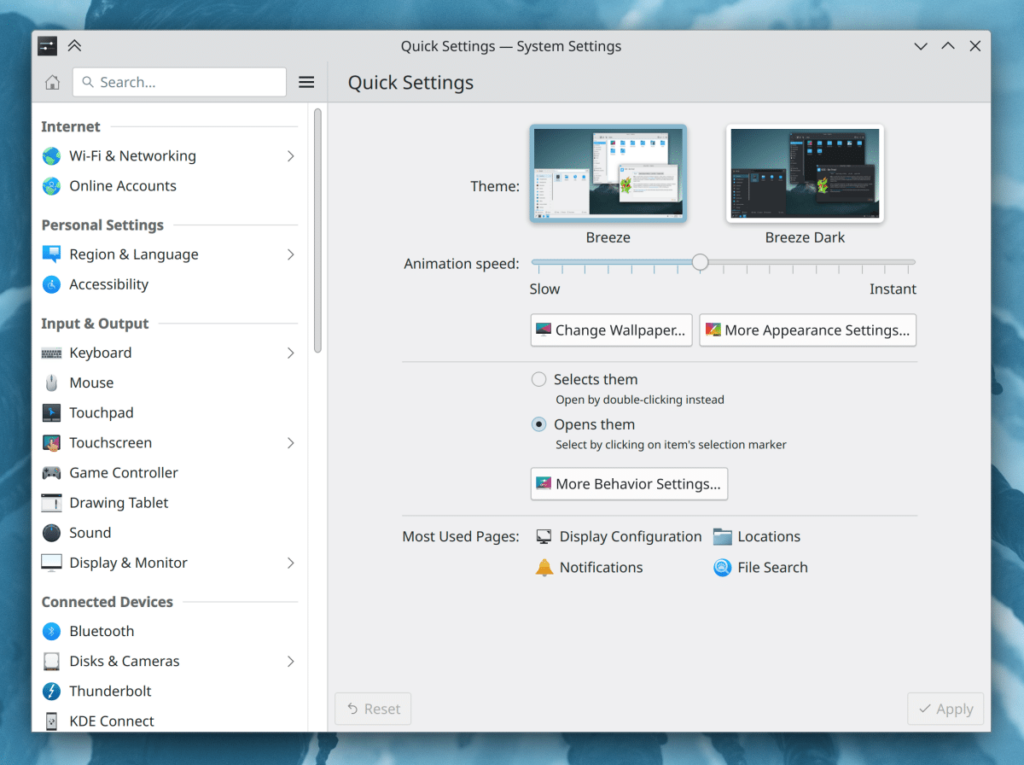 Kde reorganiza las preferencias del sistema en una semana con pocas novedades y una posible fecha