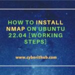 How to install nmap on ubuntu 22. 04 [working steps]