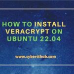 How to install veracrypt on ubuntu 22. 04