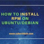 How to install rpm on ubuntu/debian