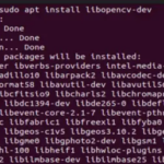 How to install opencv on ubuntu 22. 04