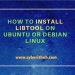 How to install libtool on ubuntu or debian linux