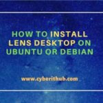 How to install lens desktop on ubuntu or debian