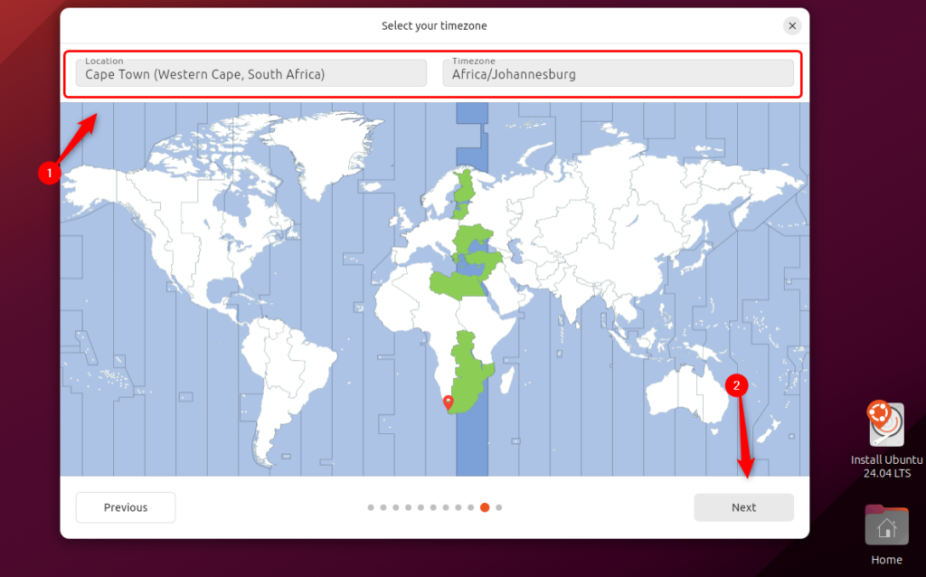 How to set or change timezone on ubuntu 24. 04